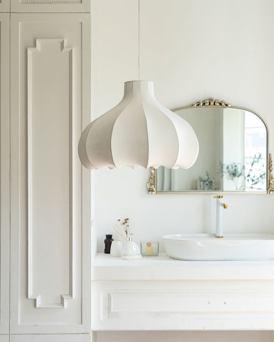 CL-Onion Silk Pendant Light