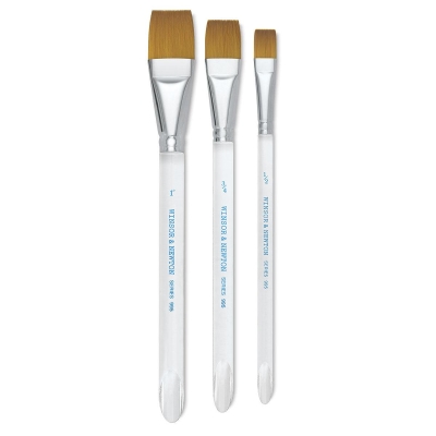 Winsor & Newton Series 777 Flat Wash Brushes