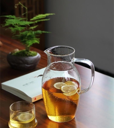 Japanese-style Heat-resistant Glass Handmade Cooling Kettle