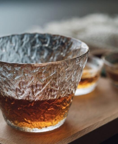 180 ml Japanese Style First Snow Glass - 4 pcs
