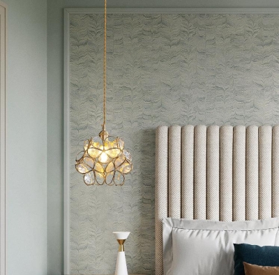 Cherry Blossoms | Glass Color Petal Pendant Light