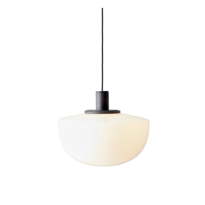D22/35 Hemisphere Glass Pendant Light