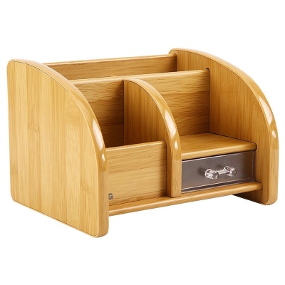 Bamboo Desk Organiser