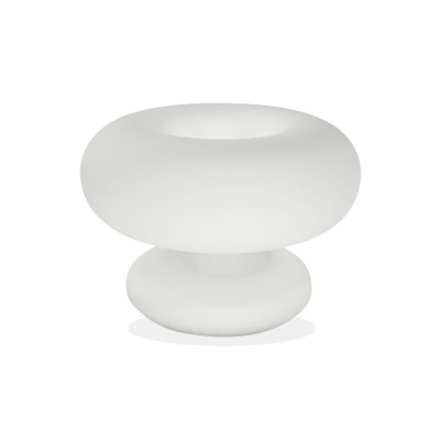 Donut Glass Mushroom Table Lamp - Plug in
