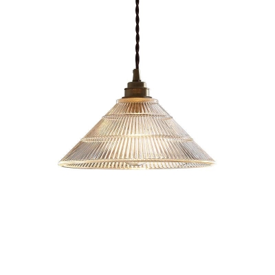 SUBARU｜Japanese Style Classic Brass Glass Small Pendant Light